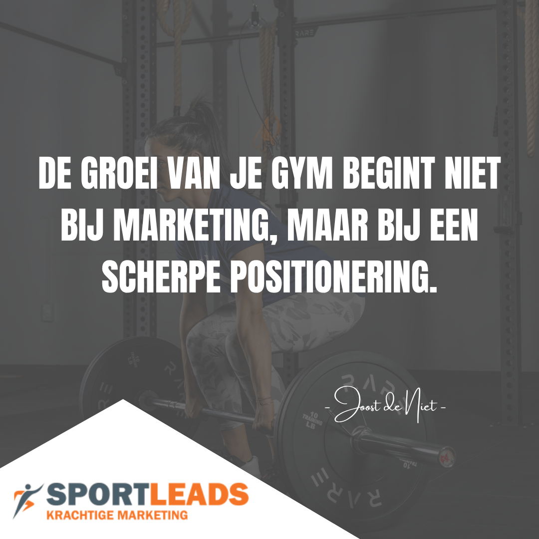 Strategie voor de sport en fitnessbranche